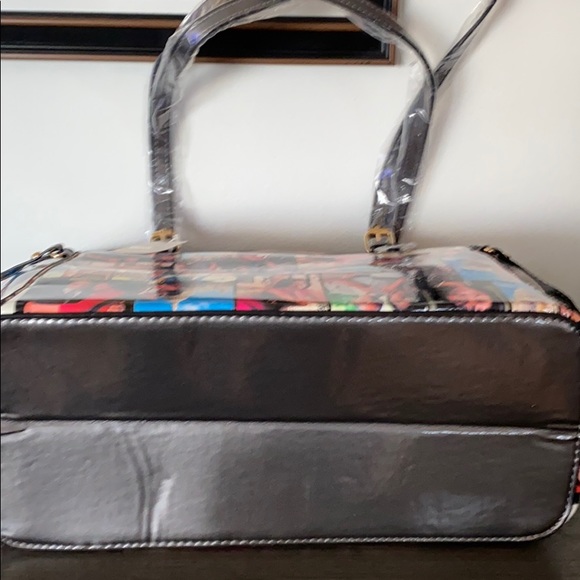 MICHELLE OBAMA Shiny Patent Leather Tote bag - Picture 10 of 10